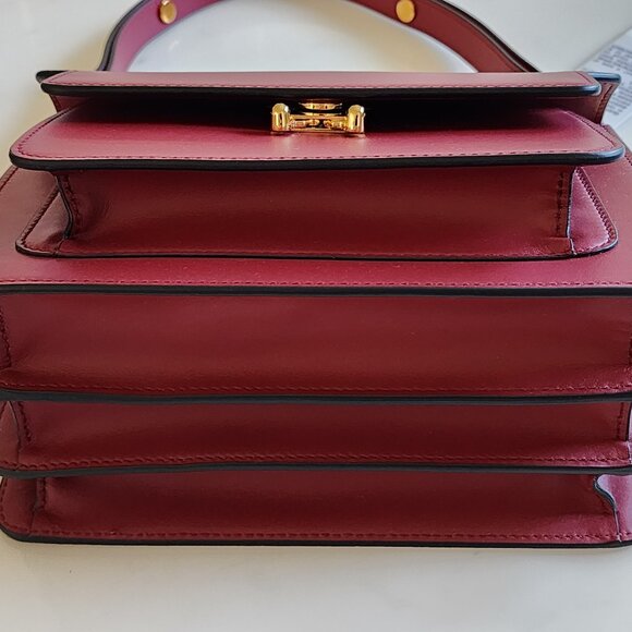 BNWT–Slightly Imperfect [MARNI TRUNK BAG CALF SKIN MEDIUM](#209) - Picture 14 of 16